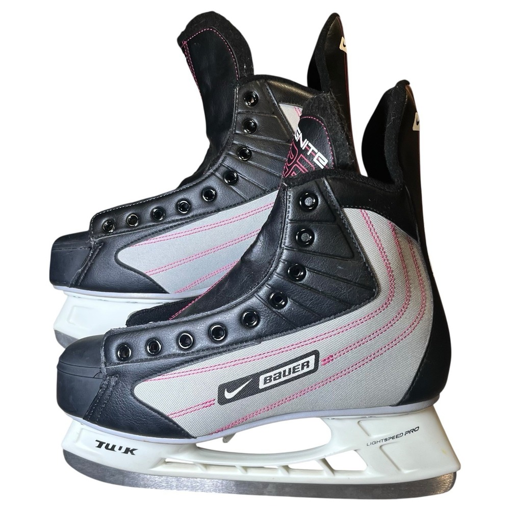 Nike-Bauer Ignite 22 Senior Men's Ice Hockey Skates Size‎ 9 No Laces